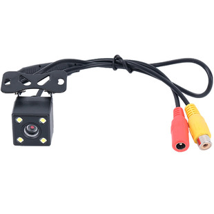 汽车高清倒车摄像头CCD后摄影夜视影像通用广角轿货车记录仪4/5孔