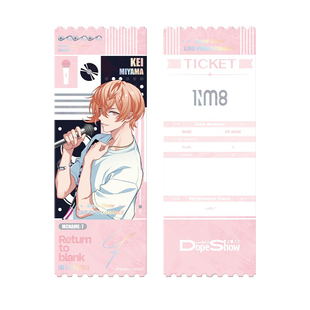 艾漫正版Paradox Live周边Dope Show系列镭射票b款收藏卡【现货】