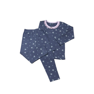 儿童秋衣秋裤纯棉加厚秋冬a类女童内衣套装宝宝睡衣家居服棉毛衫