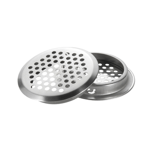 不锈钢透气孔橱柜燃气灶散热透气装饰盖鞋柜排气孔衣柜出气孔塞