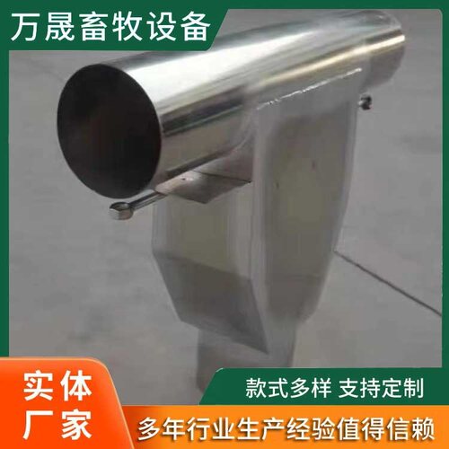 猪用自动化料线 育肥舍赛盘链条式上料线 60料管连接控制箱操作