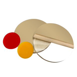 有机玻璃板 亚克力圆片带孔透明圆盘圆形小塑料圆板 蛋糕托盘定制