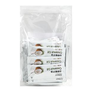 东郊阿婆冷榨椰子油510ML陈震同学椰子油食用mc生酮便携装30条