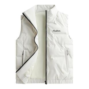 新品高尔夫服装羽绒马甲女款冬季轻薄保暖白鸭绒坎肩外穿羽绒服