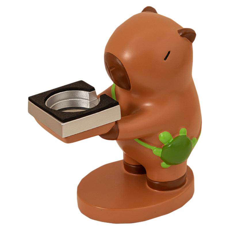 可爱卡皮巴拉树脂充电支架