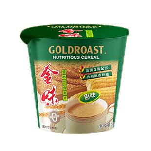 【一箱到位】金味营养即食麦片原味小杯装懒人速食早餐燕麦零食