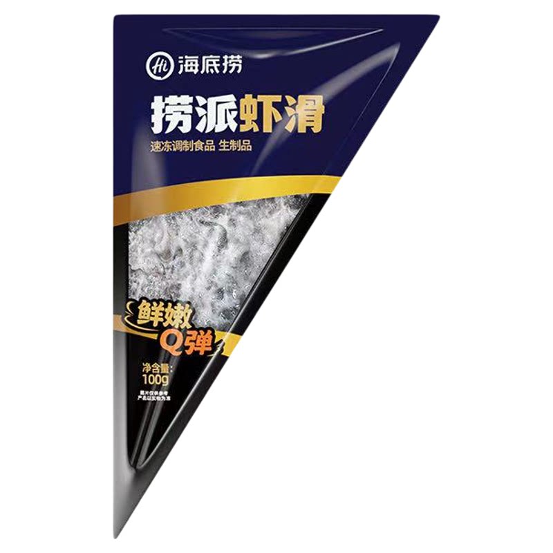 海底捞虾滑捞派虾滑大颗粒挤袋虾仁虾丸家用商用半成品火锅食材