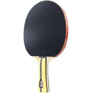 红双喜乒乓球拍板 4星/四星 4002/4006 反胶狂飙横直中考初学单拍