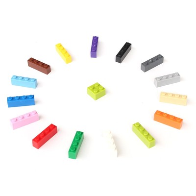国产积木小颗粒高砖MOC拼装补件