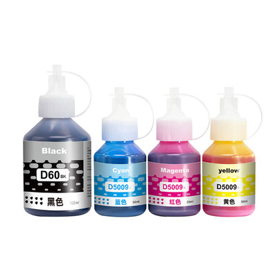 健墨适用兄弟D60bk/5009CMY墨水