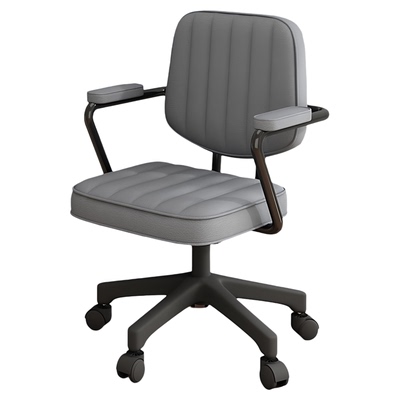 椅子电脑椅工位软包带扶手办公椅