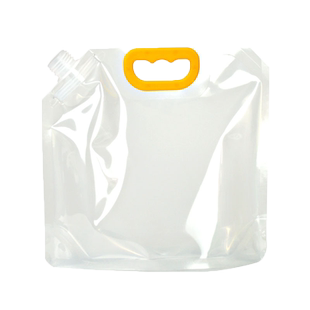 便携折叠软体水袋 加厚户外手提外卖汤汁5L鲜扎啤酒打包袋子10斤