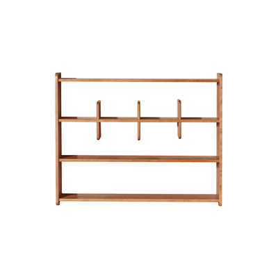 实木桌面杯子收纳置物架