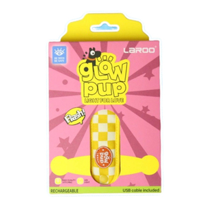 莱诺宠物发光肩带狗夜间遛狗发光灯西高地项圈防走失防丢牌夜行灯