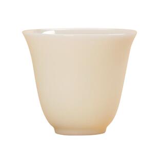 钰铨龙门 冰清玉洁香润杯 德化传统中国白手工高端客人杯品茗茶杯