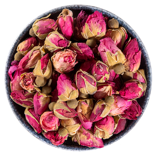 玫瑰花中药饮片500g山东玫瑰花茶官方旗舰店干玫瑰花茶泡水喝