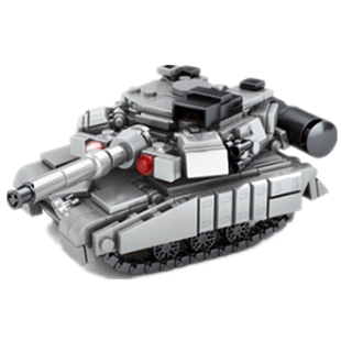 S牌小颗粒积木军事飞机坦克男孩拼装拼插益智玩具模型节日礼品物