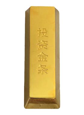 镀金仿真金砖铜摆件礼品