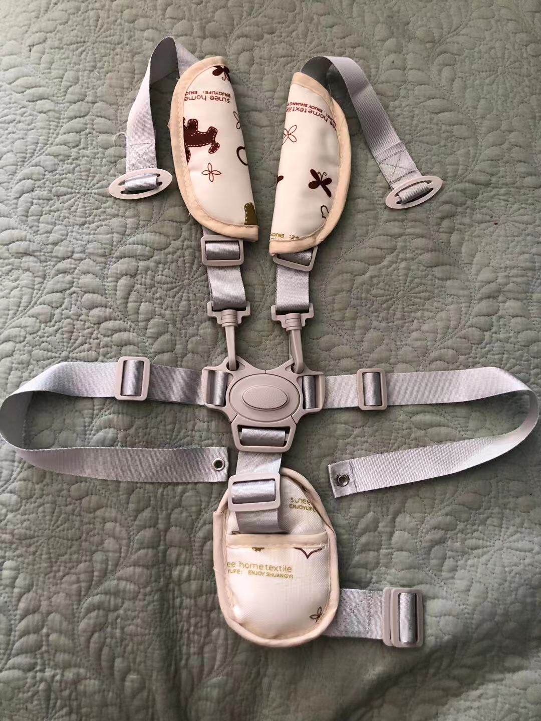 Baone贝能宝宝餐椅五点式安全带POUCH K06 餐椅配件安全绑带适合怎么看?