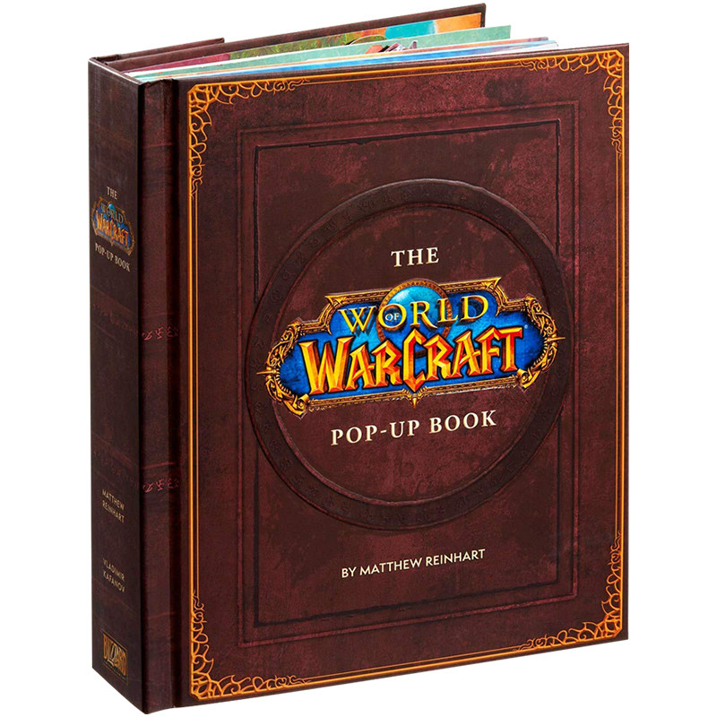 魔兽世界立体书英文原版暴雪出品