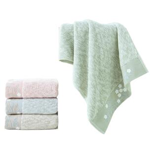 金号加厚新疆纯棉毛巾家用男女洗脸吸水不易掉毛面巾厚实柔软刺绣