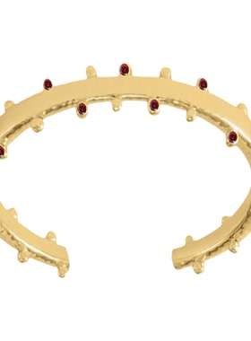 ROUNDFACE Arch拱廊手镯 原创设计小众气质高级感金色腕饰 默叙