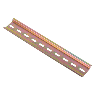 c45铁导轨条空开卡轨条电气断路器dz47继电器接线安装轨道条35mm