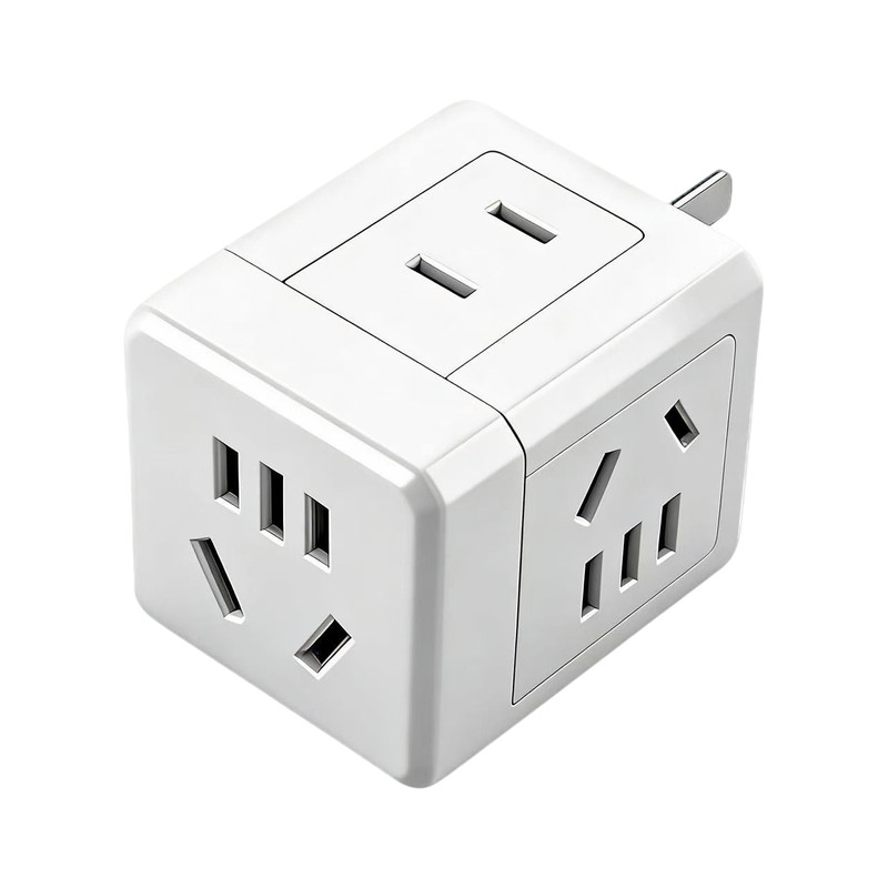 加厚纯铜2500W/10A魔方插座