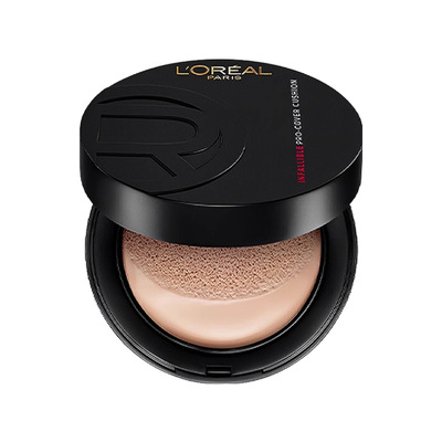 一拍遮瑕~欧莱雅黑胖子气垫bb霜油皮气垫粉底遮瑕控油持久不脱妆