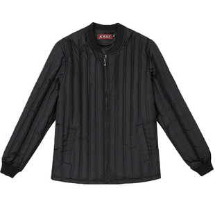 中老年人羽绒服男款轻薄大码爸爸装羽绒内胆短款宽松爷爷保暖棉衣