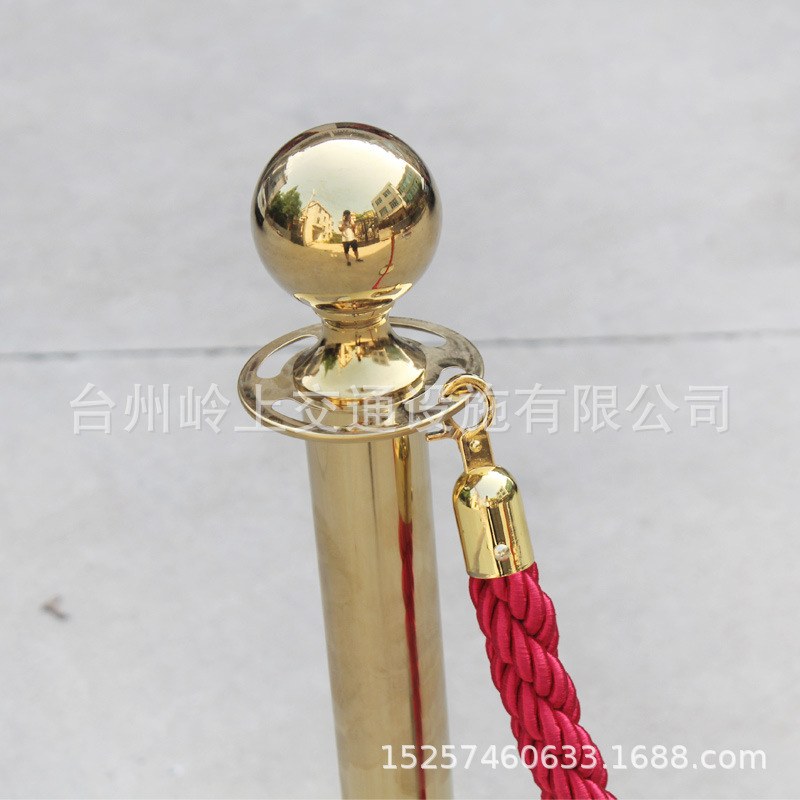 礼宾柱挂绳迎宾杆绳子绒绳米绳不锈钢1.5栏杆绒绳红礼宾麻花绳
