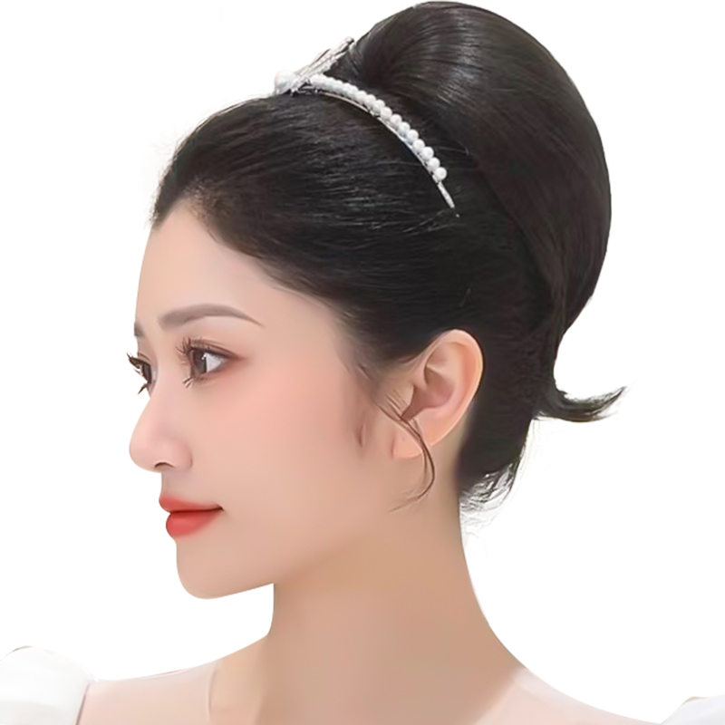 假发女千金公主头饰舞台演出造型发包/丸子