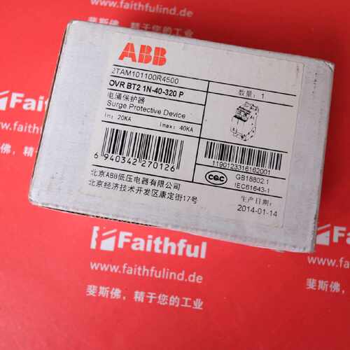 议价ABB OVR BT2 1N-40-320 P ABB全新电涌保护器 2TAM101100R450
