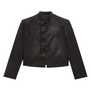 东方甄选新中式望方旬外套女长袖短款国风上衣女装早秋穿搭秋装