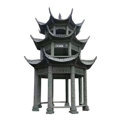 艺圣石雕中式庭院凉亭石亭子长廊