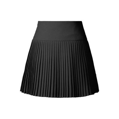 灰色风琴褶百褶裙短裙2026新款女夏季高腰高级感西装料a字半身裙