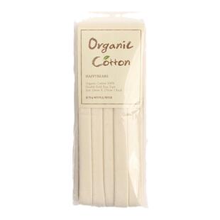 韩国进口有机斜纹棉包边条服装布艺配件DIY辅料双面针织1cm锁边布