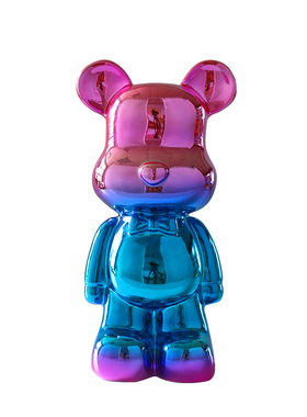 潮玩公仔摆件网红暴力熊生日礼物