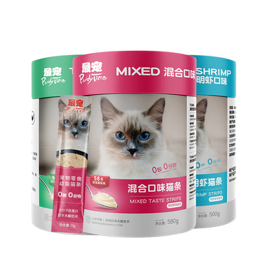 最宠猫条猫零食增肥发腮