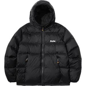 BEASTER简约字母连帽羽绒服男款无性别短款白鸭绒防风潮牌外套女