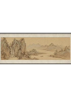 宋氏美学客厅沙发背景墙装饰画