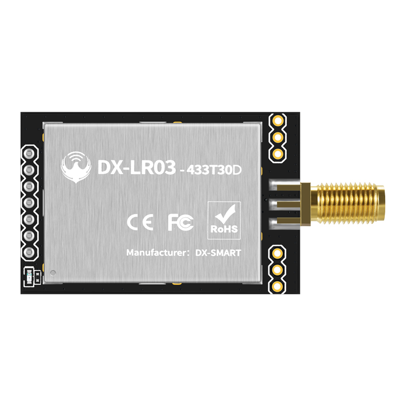 大夏龙雀LoRa通信模块10km发射频无线串口透传输组网LR03-433MHz