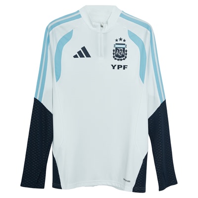 阿迪达斯2026阿根廷半拉链训练服