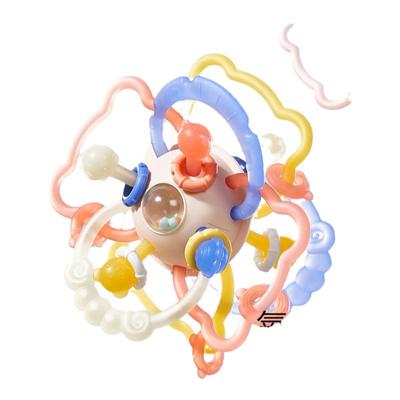婴儿玩具哈曼顿手抓牙胶小月龄