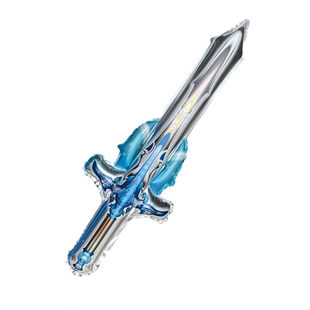 铝膜气球长剑摆摊地摊气球儿童充气宝剑气球男孩子玩具气球