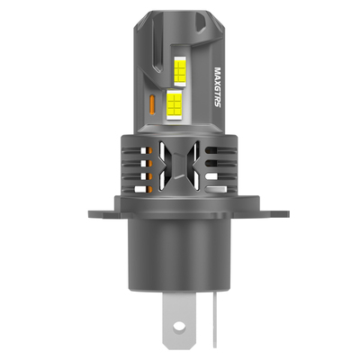 摩托车超亮H4三爪LED远近光大灯