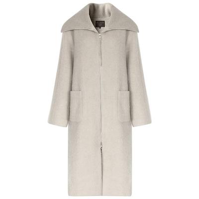 软实力风大气羊毛大衣