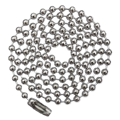 男士项链军牌工作证件圆珠链女