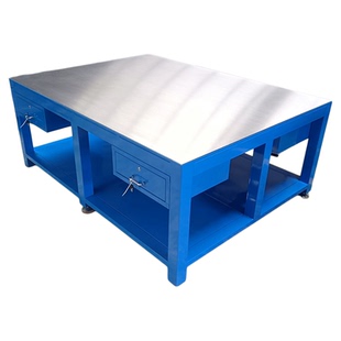 重型钳工台钢板工作台模具虎钳台模具维修台飞模工作台实训钳工桌