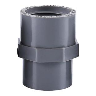 台塑南亚华亚upvc内丝外丝接头给水外牙内牙pvc单头螺纹承插直接